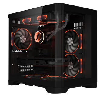 Корпус 1STPLAYER UVIEW UV5 mATX Black