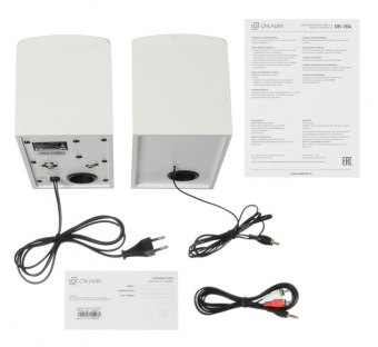 Акустическая система OKLICK OK-164 (2x15W питание от сети 220B) белый