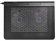 Подставка для ноутбука 17" BURO-LCP170-B214 (Blue LED, 2х1400об/мин, 23дБ, USB) черный