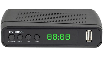 Тюнер TV Hyundai H-DVB520 + WiFi-адаптер черный