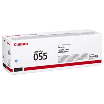Картридж лазерный Canon 055 С для Canon LBP663Cdw, LBP664Cx, MF746Cx, MF742Cdw, MF744Cdw