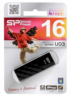 Флешка 16Gb Silicon Power ULTIMA U03 USB черный