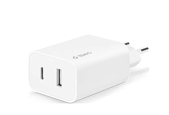 Сетевое зарядное устройство TTEC SmartCharger Duo USB-C USB-A белый