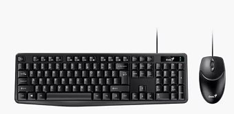 Комплект беспроводной (клавиатура+мышь) Genius KM-8216S Wireless серый