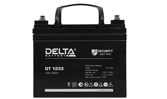 Аккумулятор для ИБП 12V, 33.0Ah, Delta DT 1233