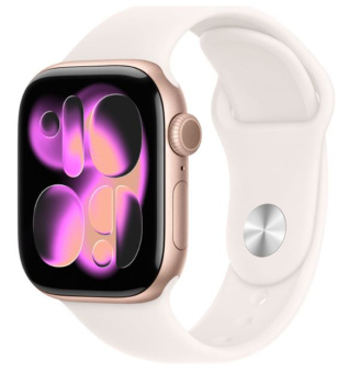 Смарт-часы Apple Watch Series 11 42mm Aluminum Band Rose Gold (розовое золото)