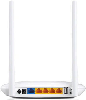 Wi-Fi роутер TP-Link TL-WR842N N300, 2.4 ГГц, 100 Мбит/с, USB, белый