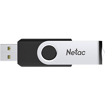 Флешка 8Gb Netac U505 USB2.0 металлическая поворотная крышка
