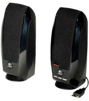 Акустическая система Logitech S-150 (2x0.6W, USB) black
