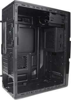 Корпус Zalman T3 (Minitower, 189x428x364мм, mATX, без БП) Black