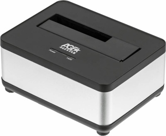 Док-станция AgeStar 3UBT7 (2.5"/3.5" HDD, блок питания) Silver