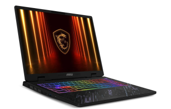Ноутбук MSI Pulse A16 AI+ C3HWFKG-031XRU Ryzen AI 7 350/32G/1Tb SSD/RTX5060-8G/16"QHD+/DOS/Black (че