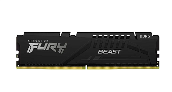 Модуль памяти DDR5 32Gb 6400MHz Kingston Fury Beast Black EXPO CL32
