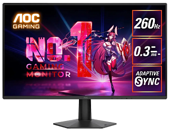 Монитор 27" AOC 27G50Z (IPS 1920x1080 260Hz HDMI DP) Black (черный)