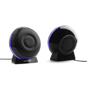 Акустическая система Гарнизон GSP-150 (2x3W, подсветка, питание USB) black