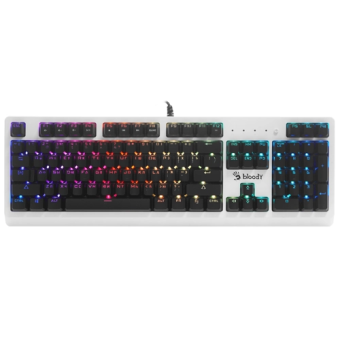 Клавиатура проводная A4Tech Bloody B810RC RGB Led White