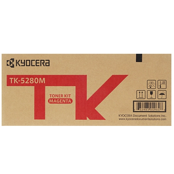 Картридж лазерный Kyocera TK-5280M для Ecosys P6235cdn/M6235cidn/M6635cidn, 11000 стр., пурпурный