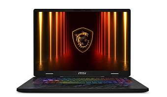 Ноутбук MSI Pulse A16 AI+ C3HWFKG-031XRU Ryzen AI 7 350/32G/1Tb SSD/RTX5060-8G/16"QHD+/DOS/Black (черный)