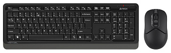 Комплект беспроводной (клавиатура+мышь) A4Tech Fstyler FG1012 Wireless черный