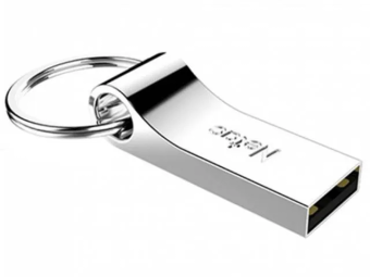 Флешка .32Gb Netac U275 USB2.0 с кольцом, металлическая