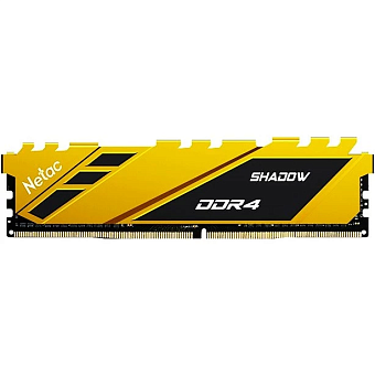 Модуль памяти DDR4 8Gb PC4-21300 2666MHz Netac Yellow