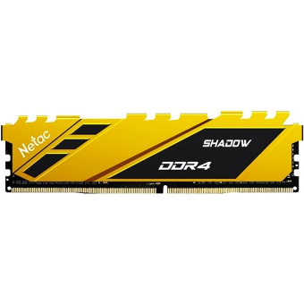 Модуль памяти DDR4 8Gb PC4-21300 2666MHz Netac Yellow