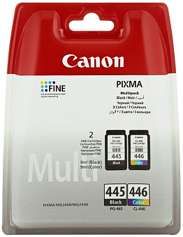 Картридж струйный Canon PG-445+CL-446 для PIXMA MG2440/2540, черный + многоцветный