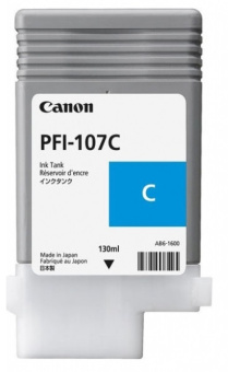 Картридж струйный Canon PFI-107C для IPF 680/685/780/785, голубой