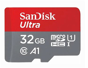 Карта памяти microSD 32Gb SanDisk microSDHC Class 10 Ultra UHS-I U1 A1