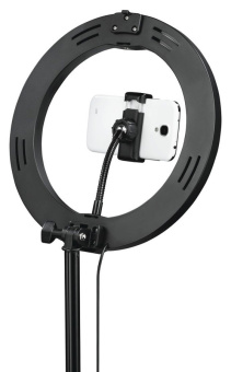 Кольцевой осветитель Hama SpotLight FoldUp 102, 128 LED, 27см, bluetooth