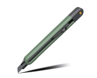 Нож Deli HT4009L (ширина лезвия 9мм, корпус из высококачественного софттач пластика)