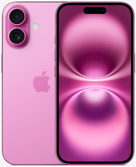 Смартфон Apple iPhone 16 128Gb Pink (без RuStore)