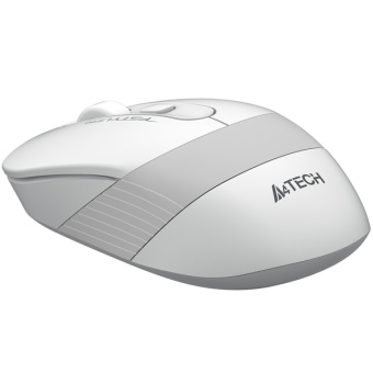 Мышь проводная A4Tech Fstyler FM10 1600dpi белый/серый