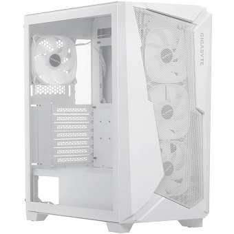 Корпус Gigabyte C301 Glass белый (MidTower, 1*USB-C, 2*USB3.0, без БП, E-ATX)