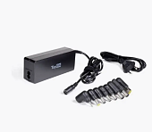 Блок питания для ноутбука TopON универсальный (15-20V, 8 сменных разъемов питания)