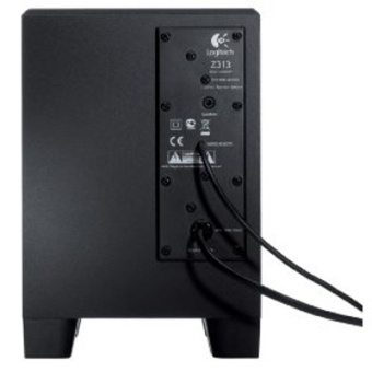 Акустическая система Logitech Z-313 (2x5, 15W, проводной ПДУ) black