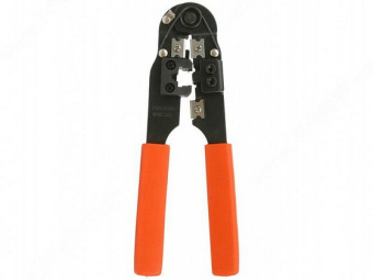 Клещи обжимные Cablexpert T-568 - RJ45 (8P8C), RJ12 (6P6C), RJ11 (6P4C) для витой пары и тел.линии