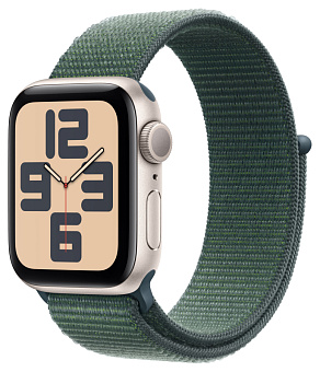 Смарт-часы Apple Watch SE 2024 44mm Sport Loop Starlight (сияющая звезда)