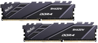 Модуль памяти DDR4 16Gb PC4-21300 2666MHz Netac RGB Grey (kit of 2)
