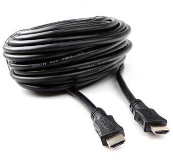 Кабель соединительный HDMI (m) < - > HDMI (m) 15.0м, ver 2.0, Cablexpert, экранированный, черный