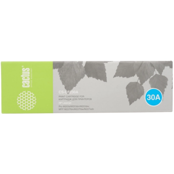 Картридж лазерный Cactus CS-CF230A для HP, 1600 стр. черный