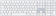 Клавиатура беспроводная Apple Magic Keyboard Numeric Keypad серебристый