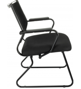 Кресло Бюрократ CH Balance-Av черный Elastic-102 TW-11 сетка/ткань полозья металл черный