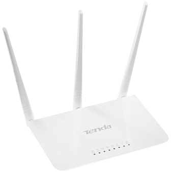 Wi-Fi роутер Tenda F3 N300 2.4 ГГц, 100 Мбит/с, белый