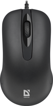 Мышь проводная Defender Classic MB-230 USB черный