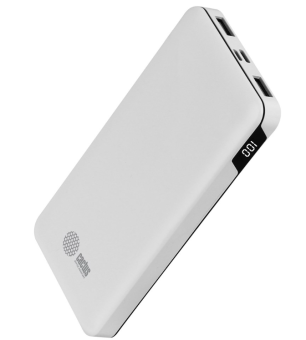 Внешний аккумулятор 10000 mAh_ Cactus CS-PBFSKT-10000 белый