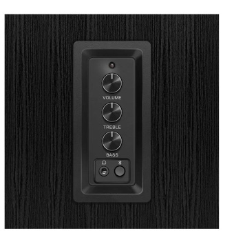 Акустическая система SVEN SPS-614 2.0 (2x20W, Bluetooth, дерево, black)