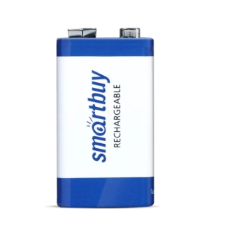 Аккумулятор Крона, 9V, 280mAh, 1шт, Smartbuy
