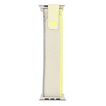 Ремешок Trail Loop для Apple Watch 42/44/45/49mm Yellow/Beige (желтый/бежевый)