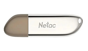 Флешка 16Gb Netac U352 USB3.2 с колпачком, металлическая